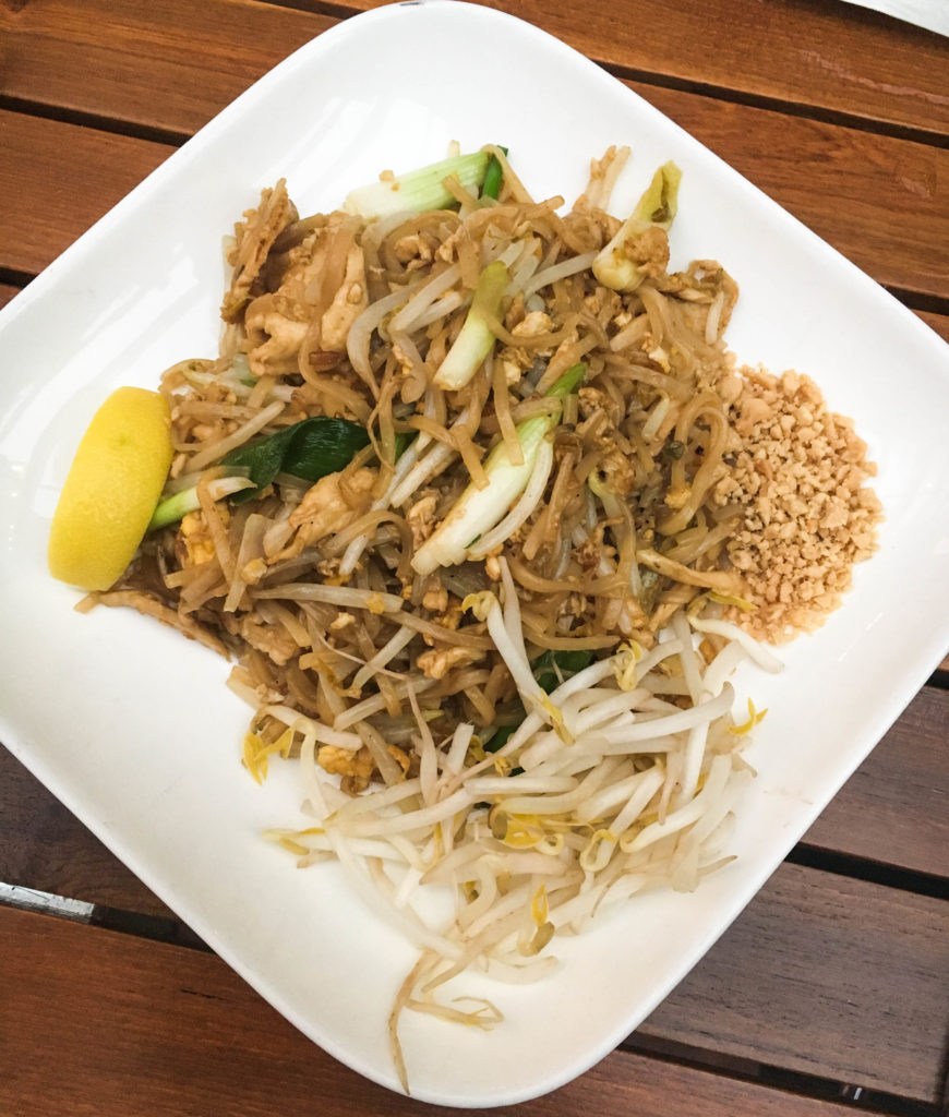 i-Thai's "Poor Man's Noodle" dish. 