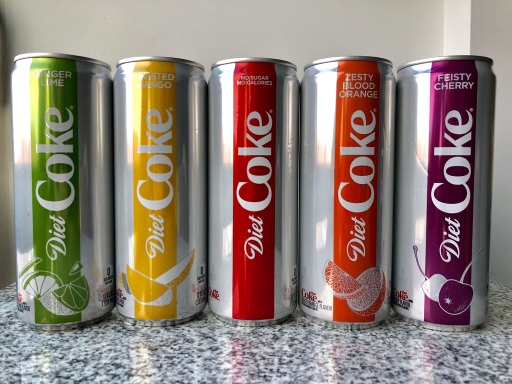 Ranked New Diet Coke Flavors