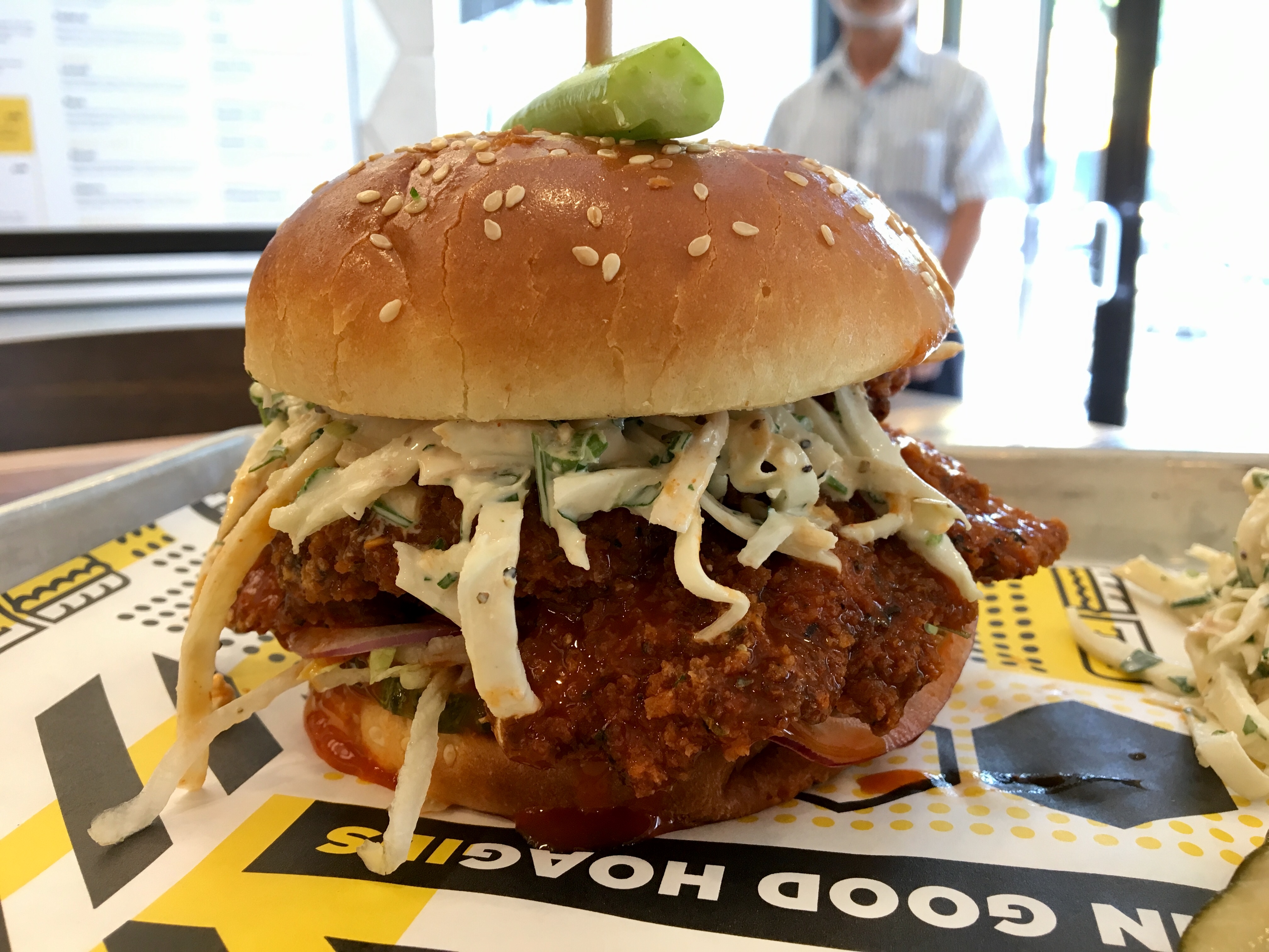 taylor gourmet hot chicken sandwich hungry lobbyist