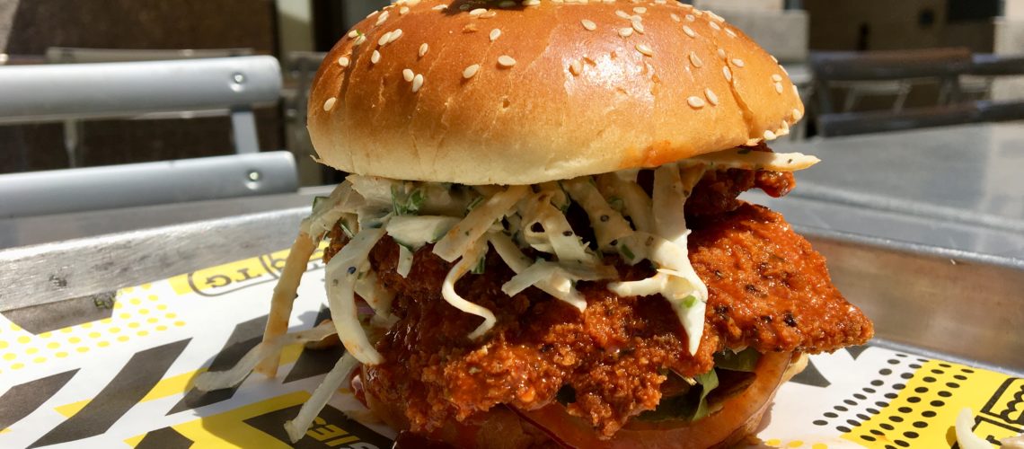 taylor gourmet hot chicken sandwich hungry lobbyist